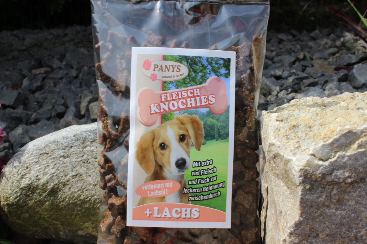 Fleischknochies mit Lachs